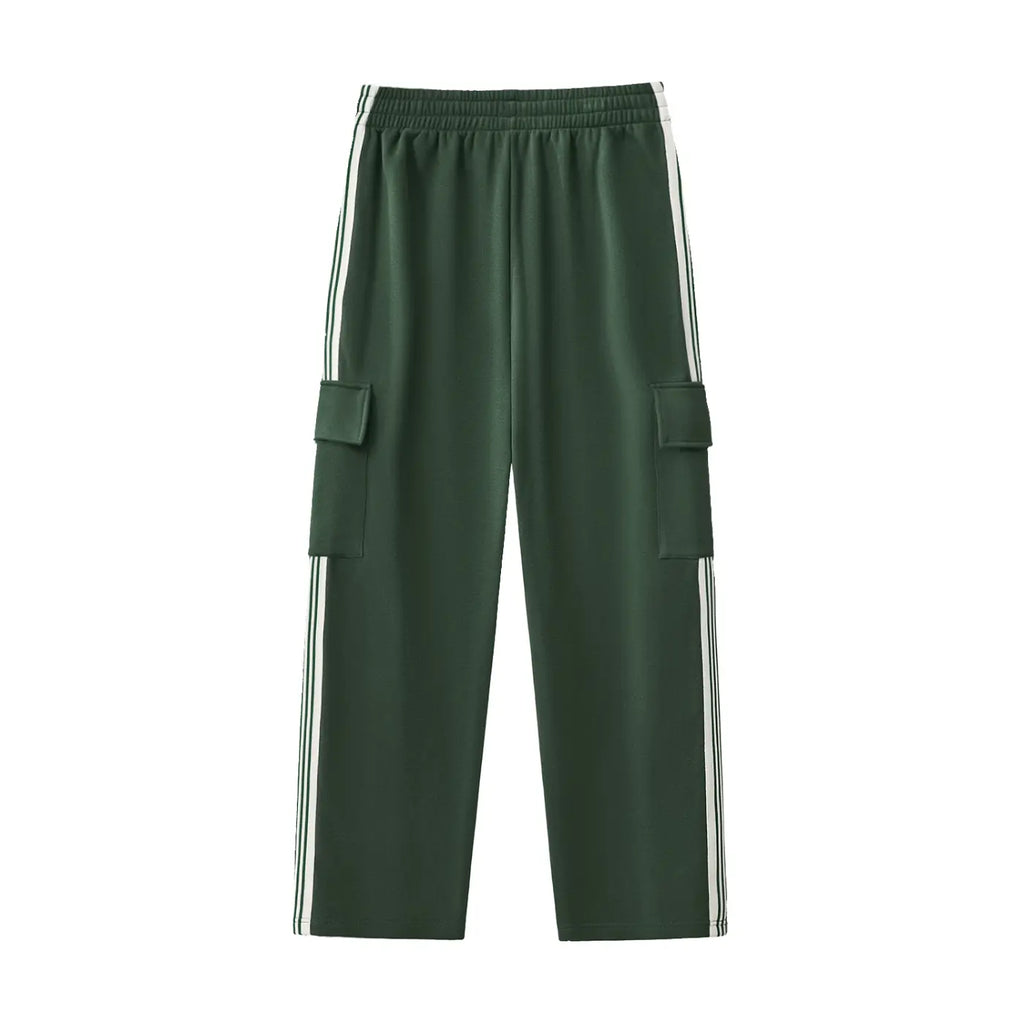 AFLORA Striped Sweat Pants ODMPOD