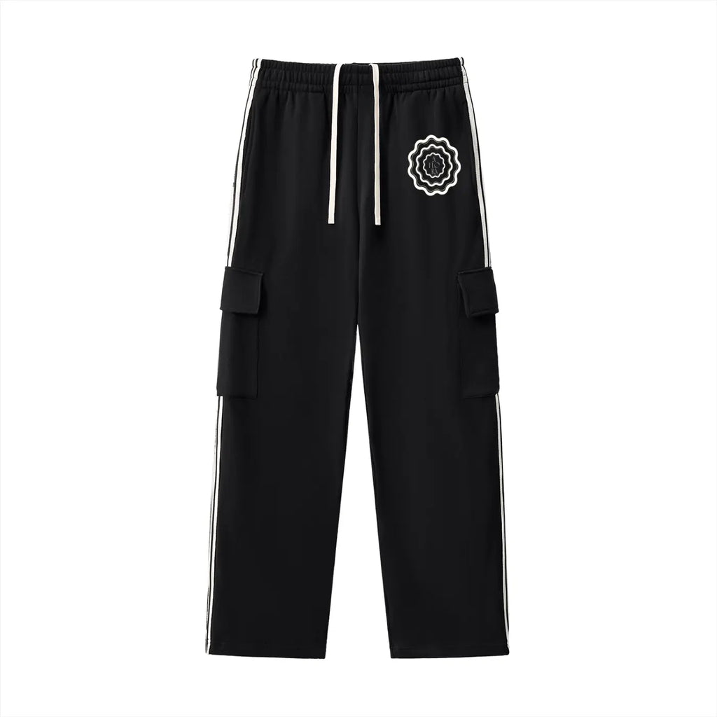 AFLORA Striped Sweat Pants ODMPOD